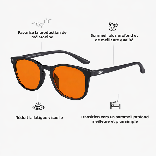 Lunettes anti lumière bleue Sleeprize®